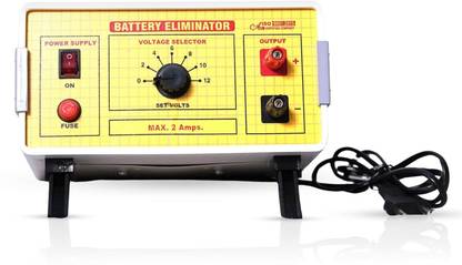 SBT Battery Eliminator 2 Amps 2-12 Volt for Physics Lab and Schools Experiments Spectrum Analyzer