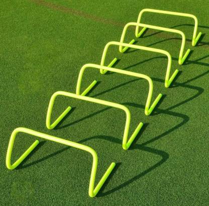 BEEATWAVE HUB Agility Hurdles for Field Training 6-inches -(Color May Very) Plastic Speed Hurdles