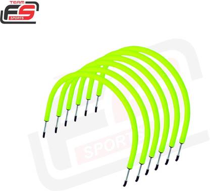 Team F S Sports C-Shape Passing Arcs Set (Pack of 6) for Enhanced Agility Training Hoop Set