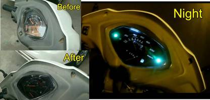 STR Black Film Digital Speedometer