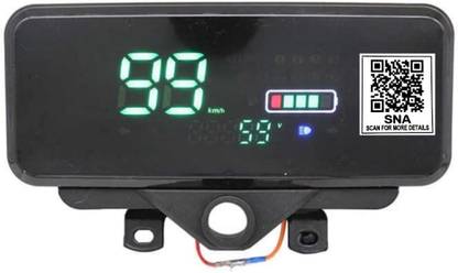 sna universal electric bicycle motorcycle digital LCD display speedometer Digital Speedometer