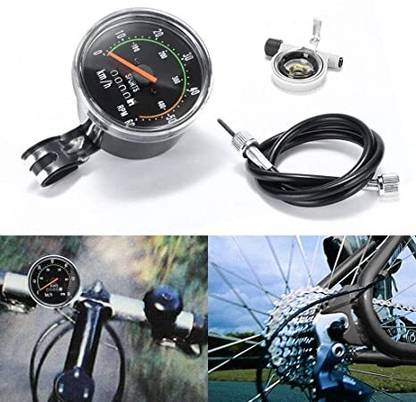Atheors Waterproof Universal Classical Vintage Mechanical Speedometer Odometer Tachomete Analog Speedometer