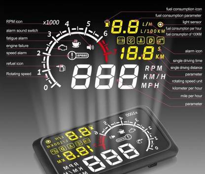 CEW CEWHUD1 Digital Speedometer