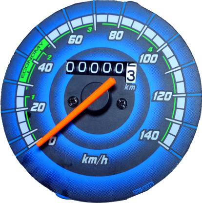 NEXTSTEP Y-M26 Speedometer Machine For Hero Splendor Blue Dail Analog Speedometer