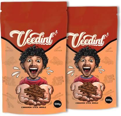 Veedint Cinnamon Stick Whole, Dalchini Sticks, Natural