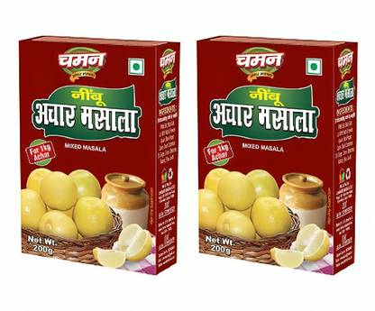 chaman Nimbu Achar Masala 200G Pack Of 2 ( 200g × 2 = 400g )