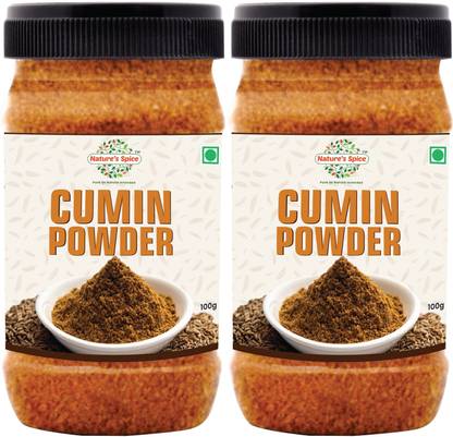 Nature's Spice Cumin Powder (Jeera Powder) - 200 Grams, Combo Pack of 2 x 100 Grams