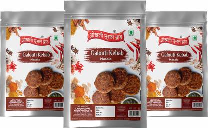 okhli musal brand Lucknow Galawati/Galouti/Tunday Kebab Masala150Gx3Pac
