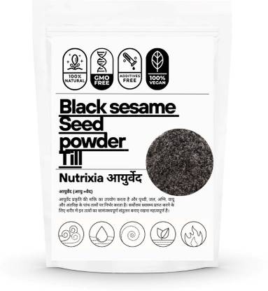 Nutrixia Black Sesame Seed Powder-Kala Till-Ellu-Til