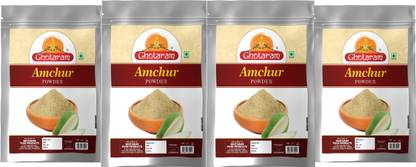 GHOTARAM Amchur Powder / Dry Mango / Maanga Podi / Aamchur Amchoor Powder-980Gx4Pk