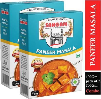 RIGHT CHOICE SANGAM Paneer Masala 100g | Pack of 2