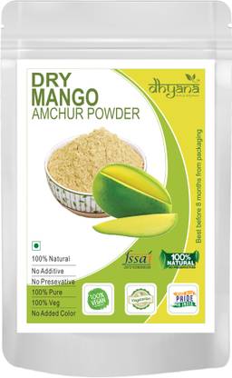DHYANA EXIM Amchur Powder 1kg (500gm x 2 pack) Dry Green Mango Powder