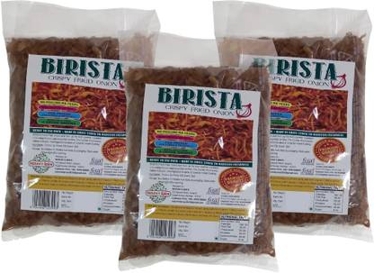 Nature's Spice Fried Onion (Barista) - 1.5 Kg, Best Fresh Onion Slices Fried In Sunflower oil