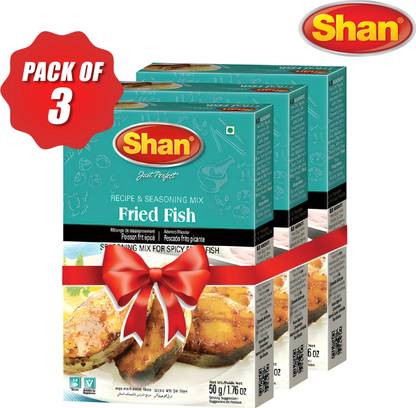 SHAN Fried Fish Masala (Imported) Pack of 3