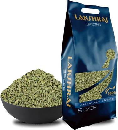 lakshraj Fennel Seeds Silver Grade Souff