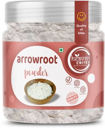 HEAVEN BITES 100% Natural Arrowroot Powder | Gluten-Free, No Preservatives