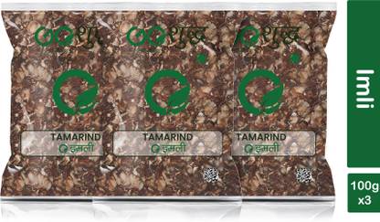 Goshudh Imli (Tamarind)- 100g Each (Pack of 3) 300g