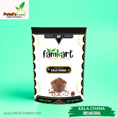 FAMKART Premium Quality Kala Chana |Whole Kala Chana | Cooking