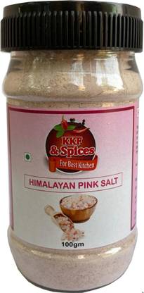 kitchen king food & spices Himalayan Pink Salt ( Pink Salt Pack of One ) 100 Gm Jar