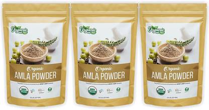 Organic Zing Organic Amla Powder-Indian Gooseberry for Drinking, Eating