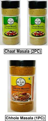 M. Lal Punjabi Chhola Masala & Tasty chaat masala(2PC) 125 gram each
