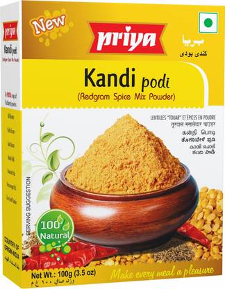 Priya Kandi Podi - 100g (Pack of 3) - Authentic, Aromatic, Flavourful Spice Mix