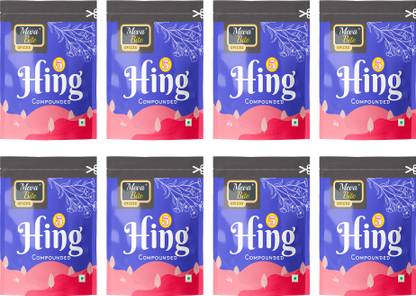 MevaBite Hing Crystals for Perfect Aromatic Food | Strong Hing for Cooking (10% Strength)