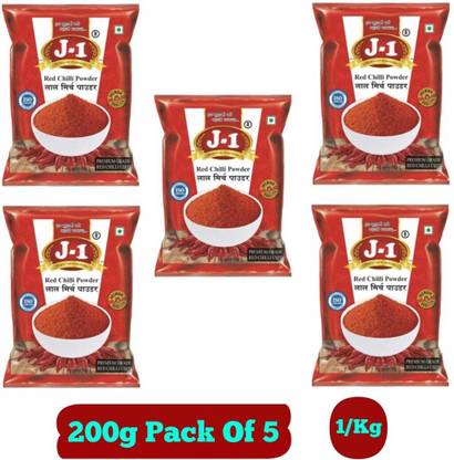 J-1 Red Chilli Powder 200g×5 packet