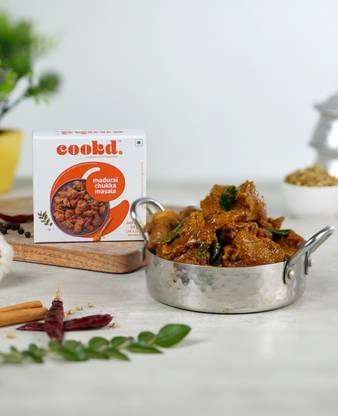 Cookd Madurai Chukka Masala 50g | Ready to cook in 15 Min With Paneer and Chicken