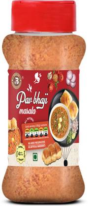 Brew Lab Pure & Natural Street Flavour Pav Bhaji Masala | Authentic Taste In Every Bite