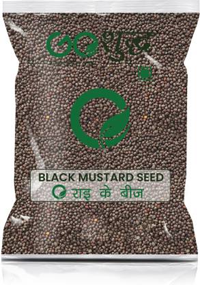 Goshudh Premium Quality Rai (Black Mustard Seeds)-250gm (Pack Of 1)