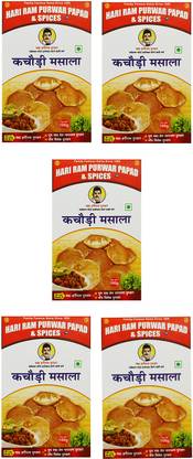 hari ram & sons Kachori Masala/ Kachodi Masala / kachauri Masala pack of 5 X 100 GM