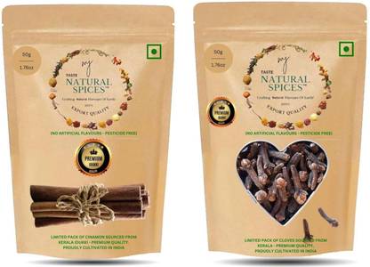 MJTASTENATURAL Cinnamon & Clove Dalchini & Loung Combo