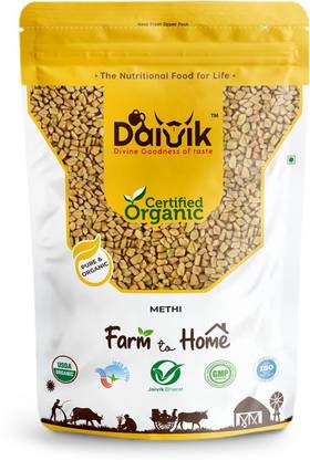 DAIVIK ORGANIC Methi | Fenugreek | Vendhayam, 250 g