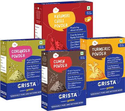 CRISTA Daily Ground Spices (Masala) Combo Pack - 2
