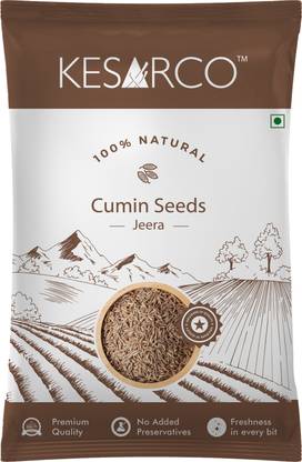 KESARCO Cumin (Jeera) Seeds - Premium Quality | 100% Natural | No Artificial Colours