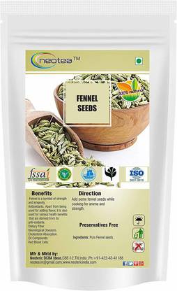 neotea Fennel Seeds | Moti Saunf | Dodda Sompu
