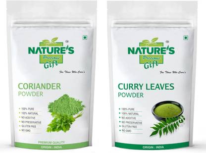 Nature's Precious Gift Corinader Leaves Powder - 100 GM Coriander Leaves Powder