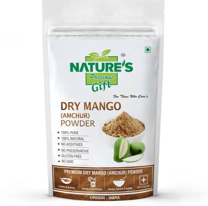 Nature's Precious Gift Dry Mango (Amchur) Powder - 2 kg (1kg x 2 Pack)