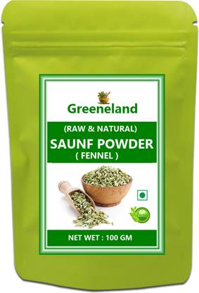 GREENELAND -ORG- SAUNF POWDER (Fennel Seeds Powder) 100 GM