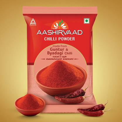 AASHIRVAAD Chilli Powder made from Guntur and Byadagi Chillies