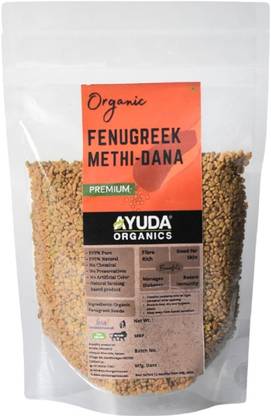 AYUDA Whole Methi Dana I Natural Dried Fenugreek Seeds I Trigonella Foenum-Graecum