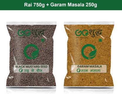 Goshudh Garam Masala 250gm & Rai 750gm Combo Pack 1000g