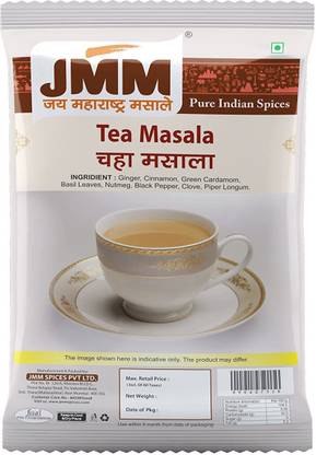 JMM Jai Maharashtra Masale Tea Masala, Pure Indian Spices, Taste of 70 Years' Experience