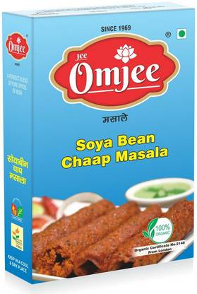 JEE OM JEE SOYABEAN CHAAP MASALA BOX 100GM