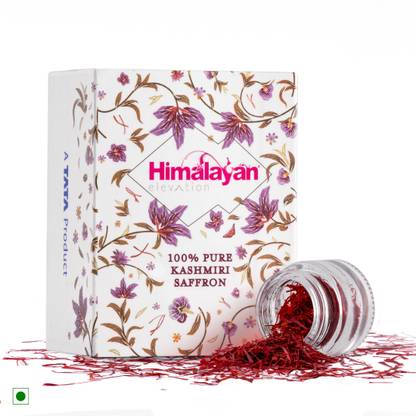 Himalayan Elevation 100% Pure Kashmiri Saffron, Grade 1 Kesar