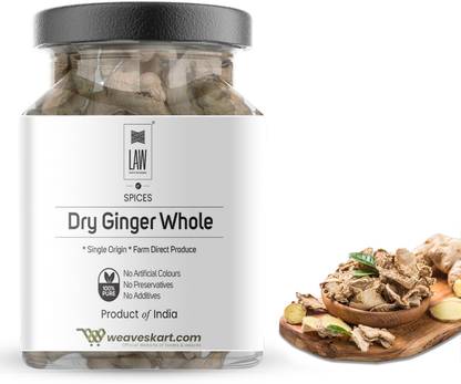looms & weaves Premium Dry Ginger Whole (Single Origin, Farm Direct Produce, Organically Grown & Made in small batches