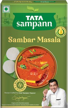 Tata Sampann Sambar Masala with Natural Oils, Crafted by Chef Sanjeev Kapoor