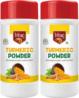 Bhoj Masale Fresh & Natural Turmeric | Haldi Powder | Indian Spices | No Artificial Colors