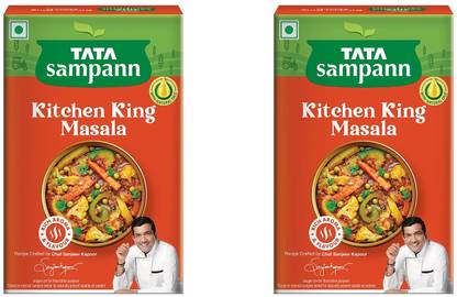 Tata SAMPANN KITCHEN KING MASALA WITH NATURAL OILS 200GRAMS PACK OF 2